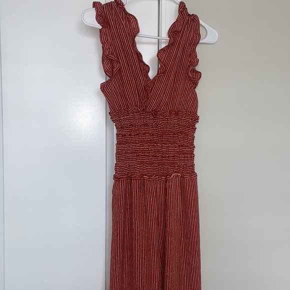 Max Studio Terracotta Jumpsuit - Picture 5 of 8